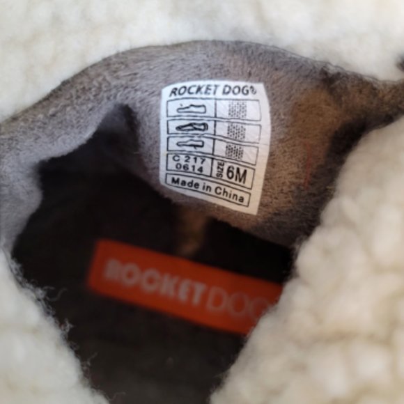 Rocket Dog Women's Grey Lace Up Snow Booties - Size 6M - Picture 5 of 6